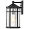 Nuvo Raiden Outdoor Small Wall Lantern 1 Light Matte Black 60/5760 - alternate 3